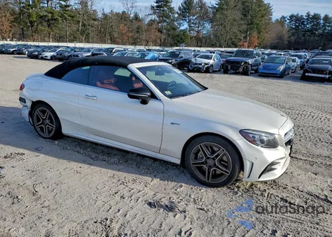2019 Mercedes-Benz C 43 Amg z USA, uszkodzony, nr VIN WDDWK6EB4KF828009